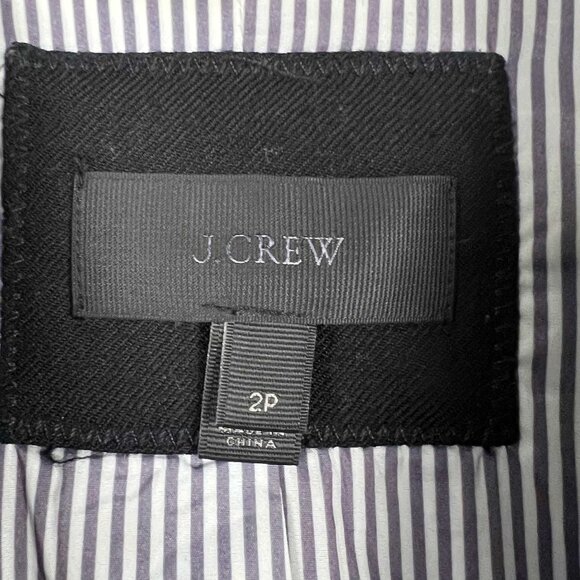 J. Crew schoolboy blazer black stretch wool - Picture 5 of 7